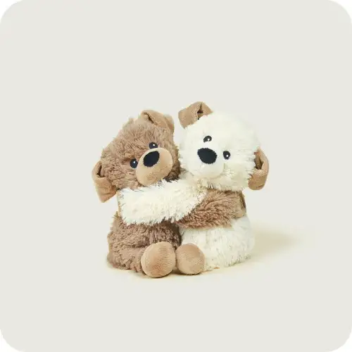 Warm Hugs Puppies 9" Microwavable Toys