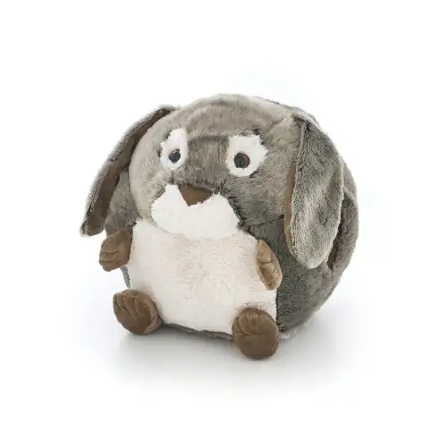 Grey Bunny Fluffy Faux Fur Giant Hand Warmer