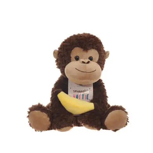 Gorilla Snuggable Hottie Heatable Toy