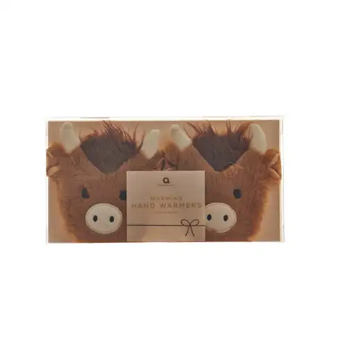 Highland Cow Reusable Gel Pack Hand Warmers