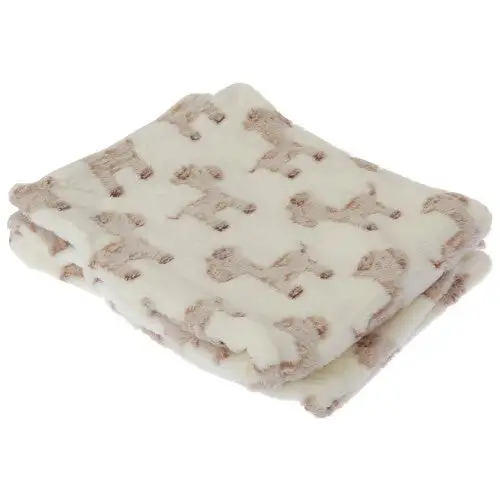 Baby Cupcake/Giraffe Design Boy/Girl Soft Pram Blanket