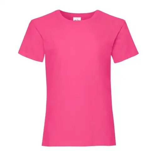 Fruit of the Loom | Girls Childrens Valueweight Short Sleeve T-Shirt