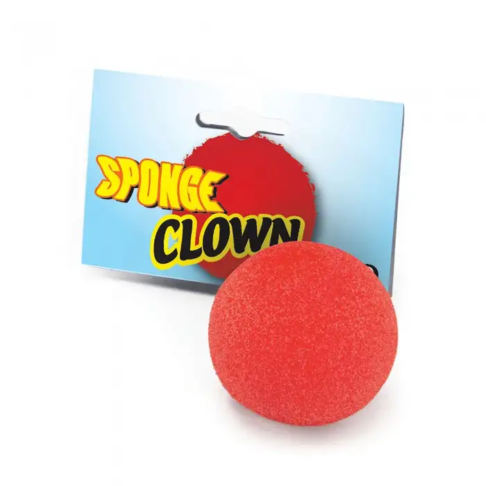 Bristol Novelty Sponge Clown Nose (Pack Of 12)