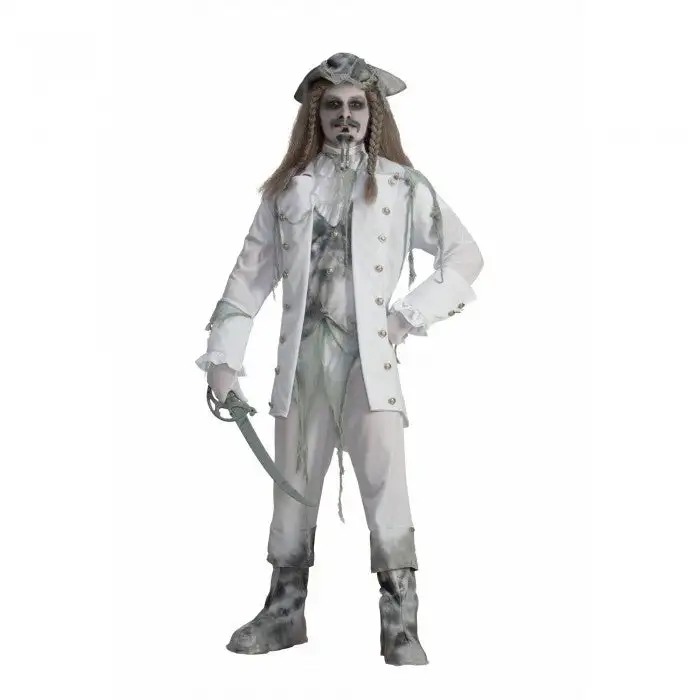 Bristol Novelty Unisex Adult Ghost Captain Costume