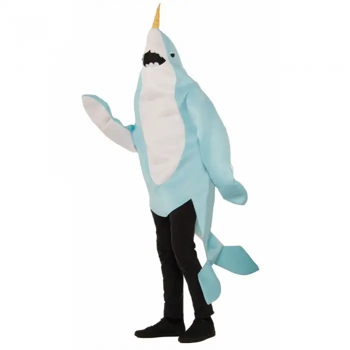 Bristol Novelty Unisex Adult Narwhal Costume