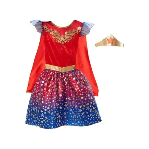 Wonder Woman Girls Deluxe Costume Dress