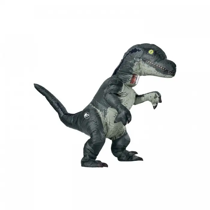 Jurassic World Unisex Adult Velociraptor Inflatable Costume