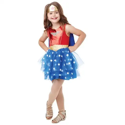 Wonder Woman Girls Premium Costume