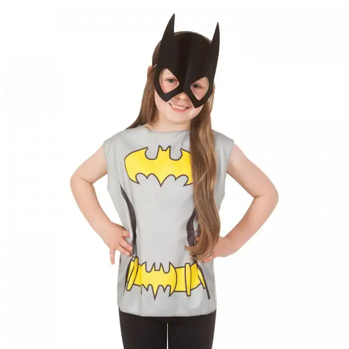 Batman Batgirl T-Shirt & Face Mask