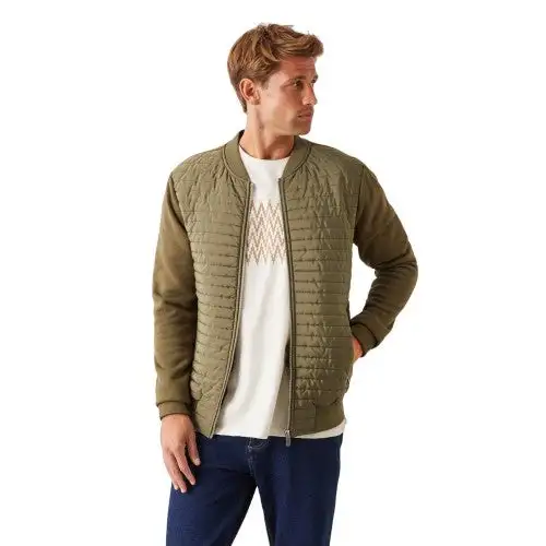 Burton Mens Hybrid Bomber Jacket