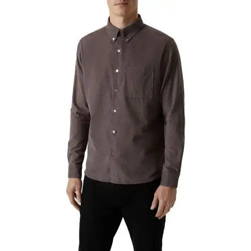 Burton Mens Cord Chest Pocket Shirt
