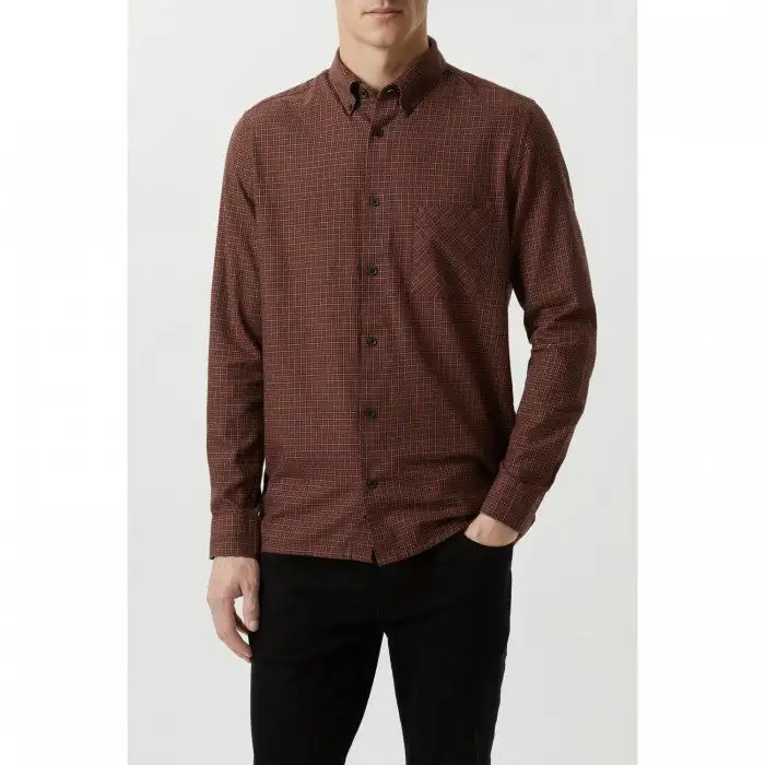 Burton Mens Dogtooth Formal Shirt