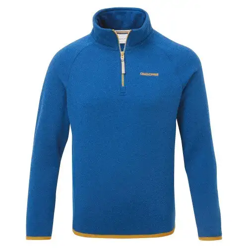 Craghoppers Girls Gibb Marl Half Zip Fleece Top