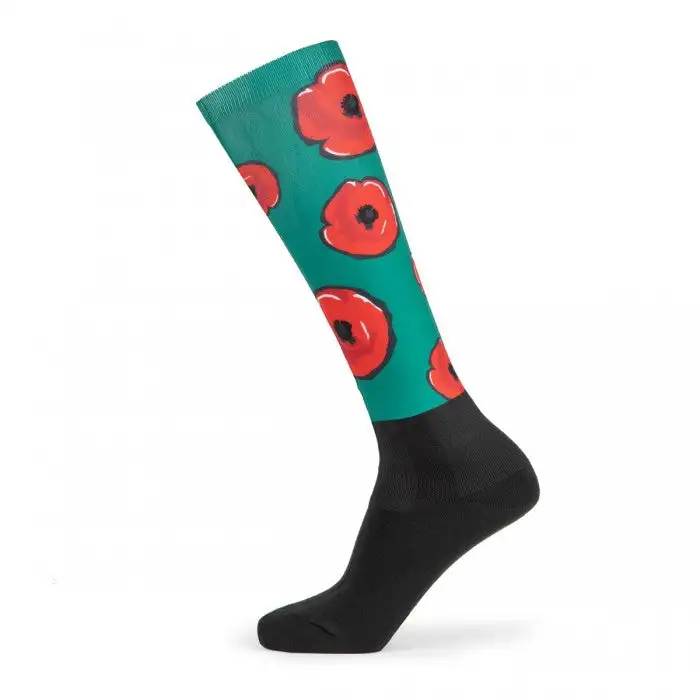 Aubrion Childrens/Kids Hyde Park Poppy Knee High Socks