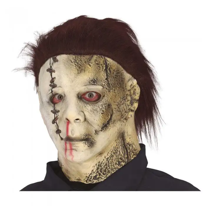 Fiestas Guirca Unisex Adult Killer Fake Hair Mask