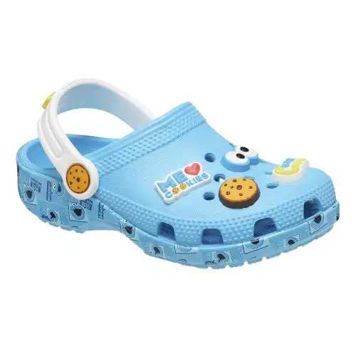 Crocs Sesame Street Toddler Classic Cookie Monster Clogs