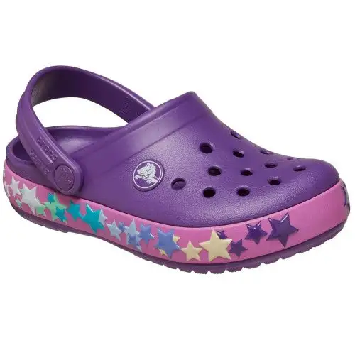 Crocs Childrens/Kids Crocband Stars Clogs