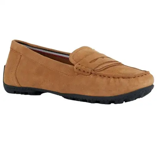 Geox Womens/Ladies Kosmopolis Suede Moccasins