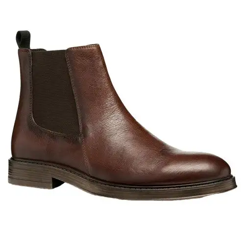Geox Mens Henreys Leather Ankle Boots