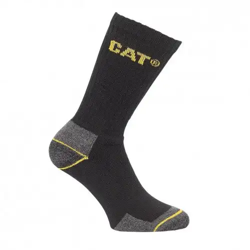 Caterpillar Crew Work Sock - 3 Pair Pack / Mens Socks