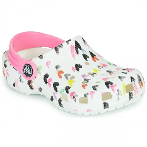 Crocs Childrens/Kids Classic Heart Clogs