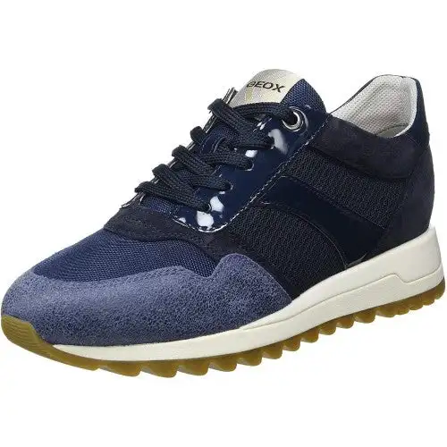 Geox Womens/Ladies Tabelya Leather Trainers