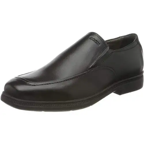 Geox Boys Federico Leather School Shoes