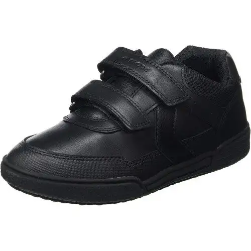 Geox Boys Poseido Leather School Shoes