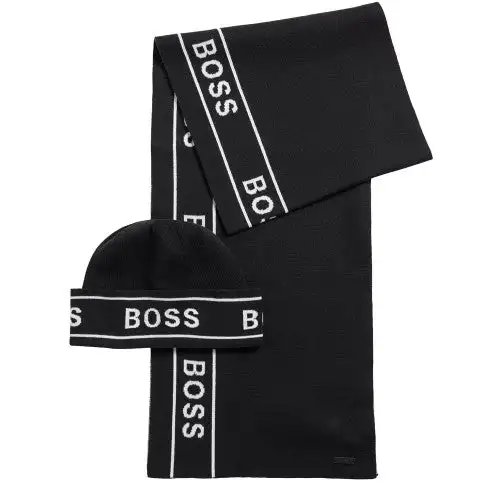 Hugo Boss Ulfino Hat And Scarf Set