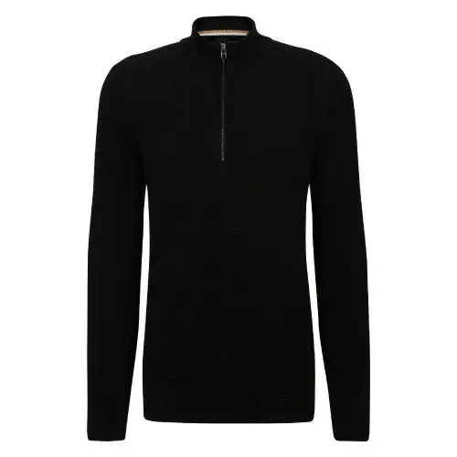 Boss Mens Quarter Zip Sweatshirt
