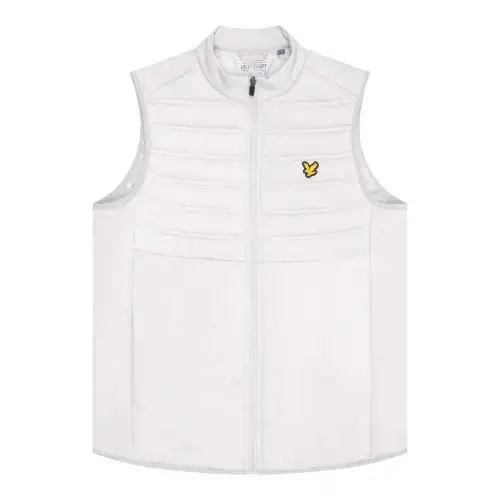 Lyle & Scott Mens Hybrid Double Baffle Sports Gilet