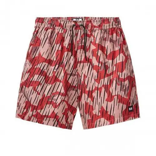 Weekend Offender Boys Anzio Camo Relaxed Fit Resort Shorts