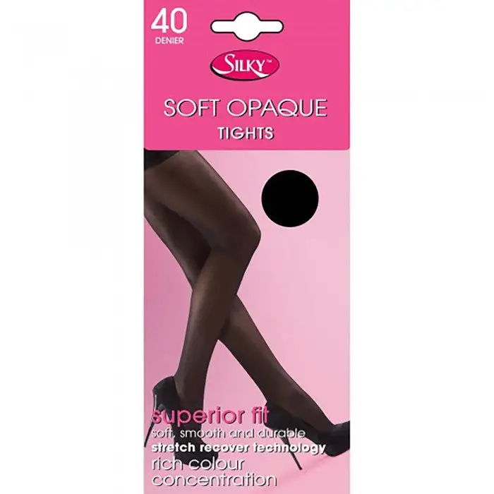 Silky Girls Opaque 40 Denier Tights (1 Pair)