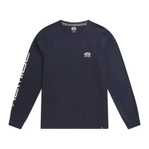 Animal Mens Tommy Graphic Print Organic Long-Sleeved T-Shirt