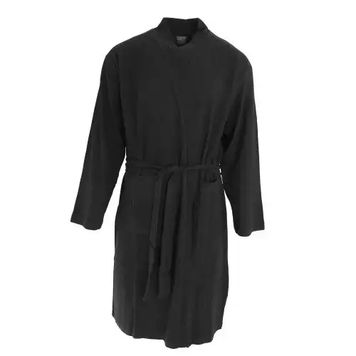 Foxbury Mens Waffle Texture Cotton Dressing Gown/Robe