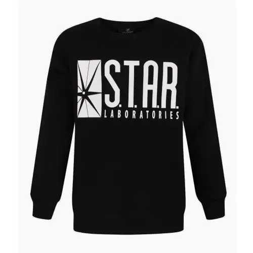 DC Comics Childrens/Boys Official Flash TV Star Laboratories Sweatshirt