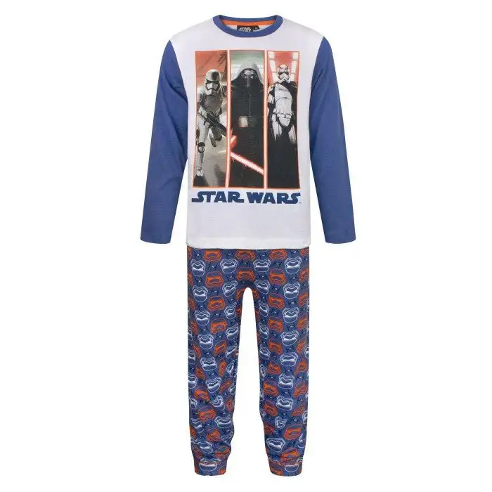 Star Wars: The Force Awakens Boys Panel Long Pyjama Set