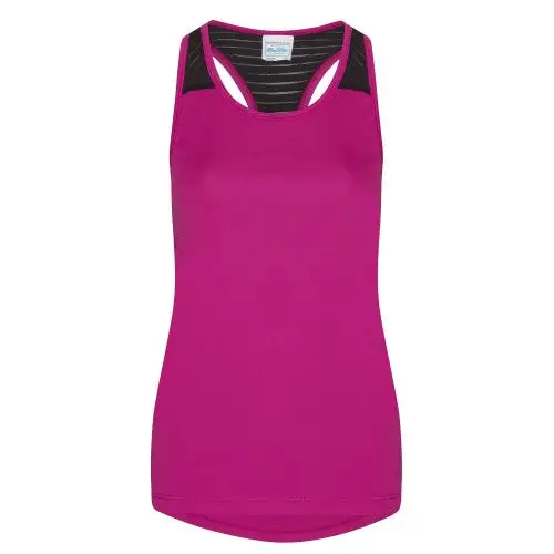 AWDis Just Cool Womens/Ladies Girlie Smooth Workout Sleeveless Vest