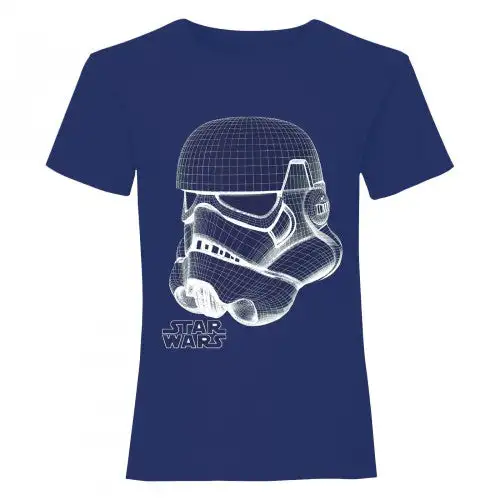 Star Wars Boys Stormtrooper Wireframe T-Shirt