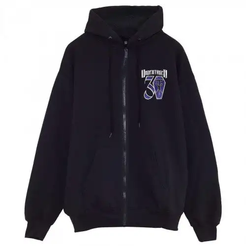 WWE Womens/Ladies Deadman Forever The Undertaker Full Zip Boyfriend Hoodie