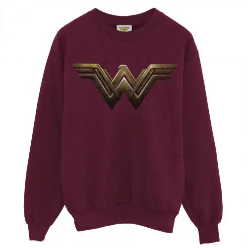 Wonder Woman Mens Logo Sweatshirt