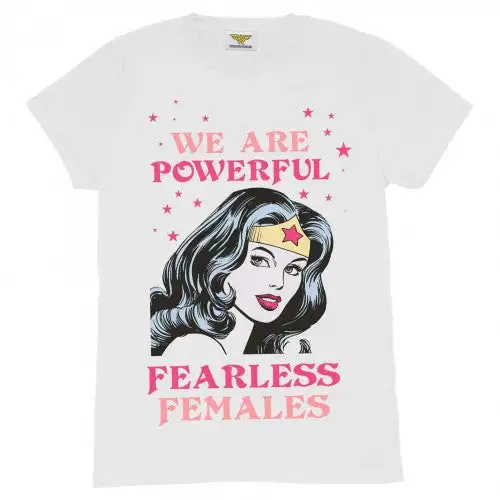 Wonder Woman Womens/Ladies Fearless Boyfriend T-Shirt
