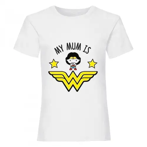 Wonder Woman Girls My Mum T-Shirt