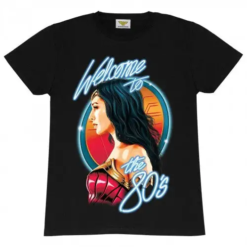Wonder Woman Womens/Ladies Welcome To The 80s Boyfriend T-Shirt