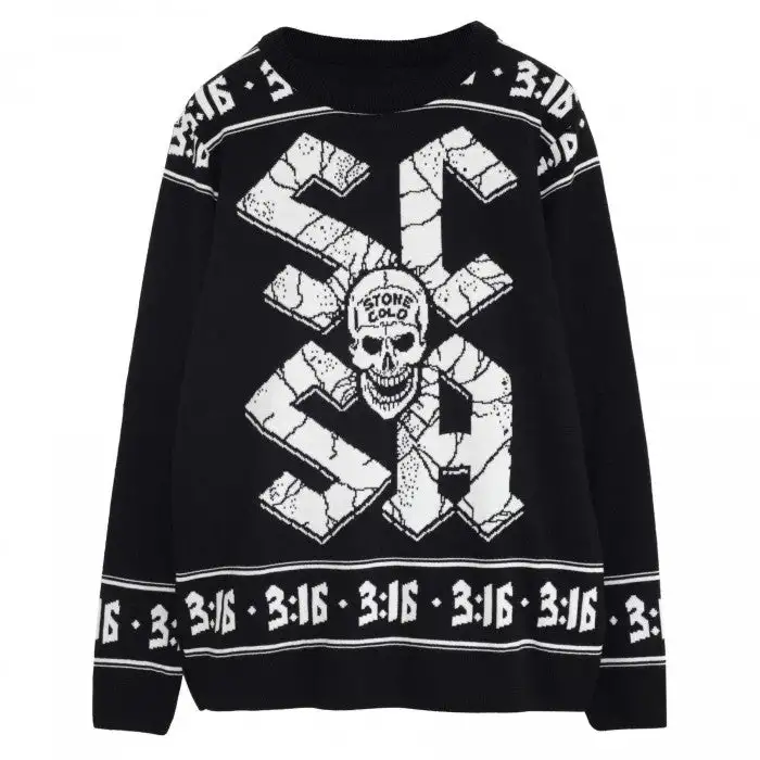WWE Womens/Ladies Stone Cold Steve Austin Knitted Jumper