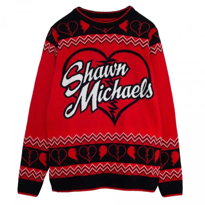 WWE Womens/Ladies Shawn Michaels Knitted Jumper