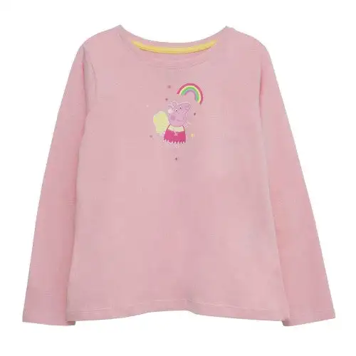 Peppa Pig Girls Rainbow T-Shirt