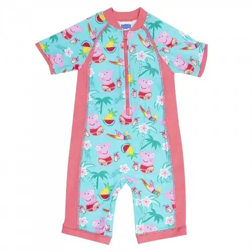 Peppa Pig Baby Tropical One Piece Swimsuit