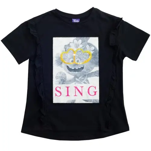 Trolls Girls Sing Poppy T-Shirt