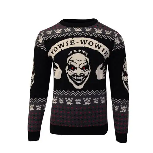 WWE Mens The Fiend Yowie Wowie Bray Wyatt Knitted Jumper